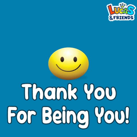 Thank You So Much GIF by Lucas and Friends by RV AppStudios