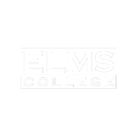 Elms College Sticker