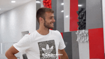Sl Benfica Smile GIF by Sport Lisboa e Benfica