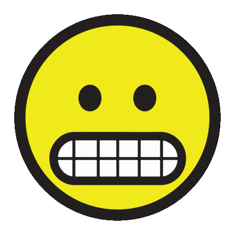 Scared Face Sticker for iOS & Android