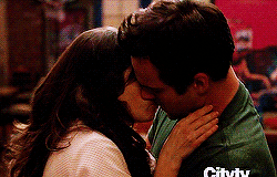 the new girl love GIF