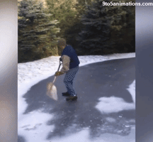 Snow Fails GIF