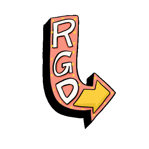 Rgd Sticker by Red Giraffe Designs