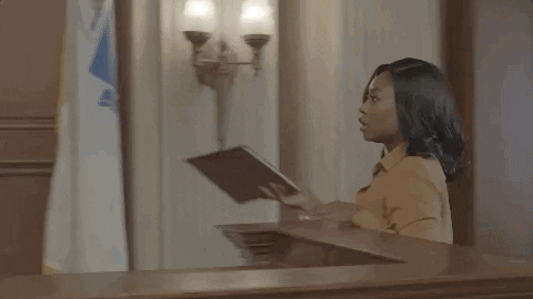 Judge Court GIF by BET Plus - Find & Share on GIPHY