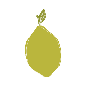 Fruit Lemon Sticker by Chimp Treats