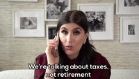 Taxes, Not Retirement