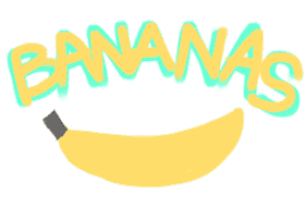 Bananajamma Sticker by Rebecca Mock