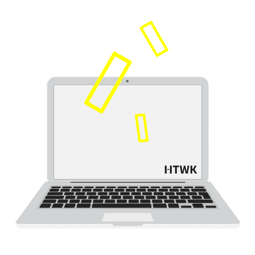 Book University Sticker by HTWK_Verlagsherstellung