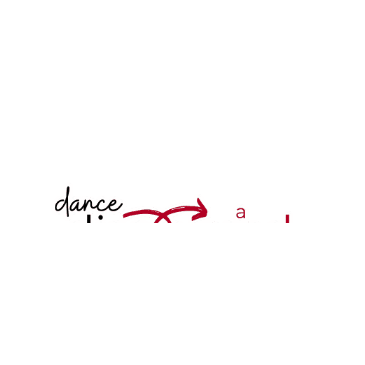 Red Door Dance Sticker