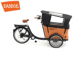 babboe_cargobike curve transporter cargobike bakfiets GIF