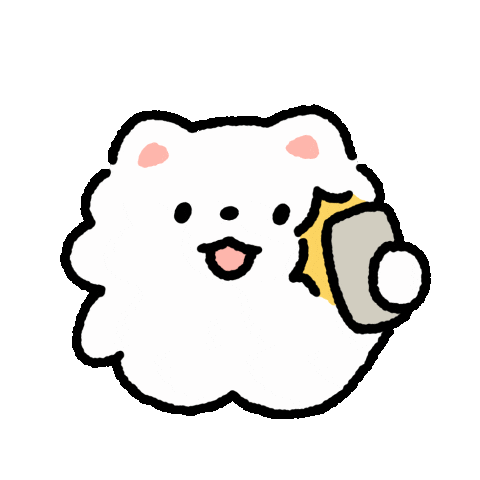 Puppy Selfie Sticker