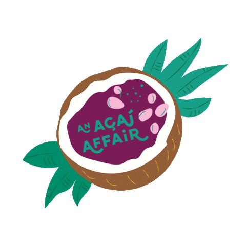 An Acai Affair Sticker