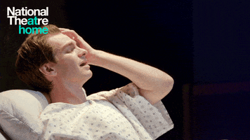 Andrew Garfield Reaction GIF by National Theatre