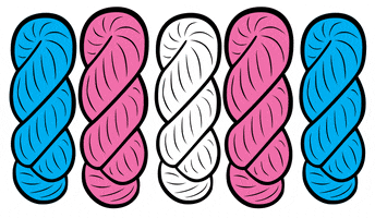 Pink Gay GIF by Gritty Knits