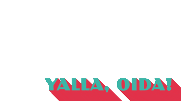 Yalla Oida Sticker by Habibi&Hawara