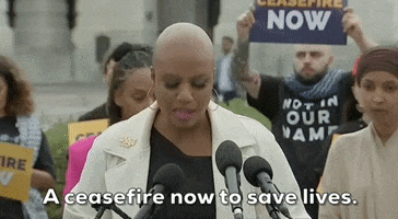 Ayanna Pressley Israel GIF by GIPHY News