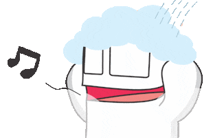 Shower Mandi Sticker