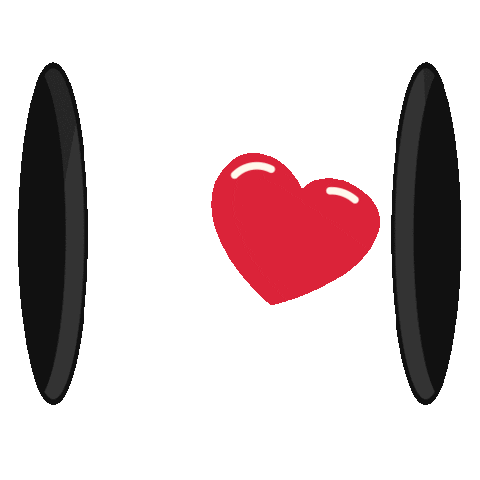 Heart Love Sticker by Chris Gannon