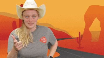 First Time Cowboy GIF by StickerGiant