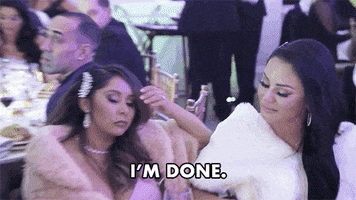Jersey Shore Im Done GIF by Jersey Shore Family Vacation