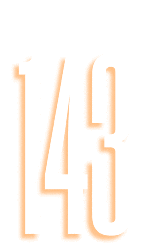 143 WORLDWIDE Sticker