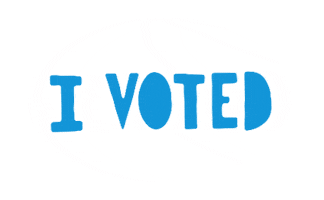 Voting Election 2020 Sticker by University of California