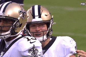 Smile GIF by New Orleans Saints