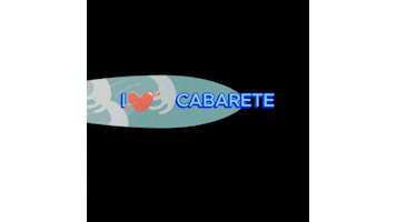 Dominican Republic Surfboard Sticker by Cabarete Surf Company