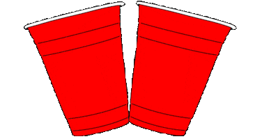 Red Cup Party Sticker