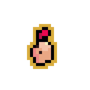 8 Bit Saturn Sticker by josuegrotesco
