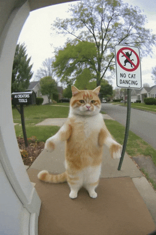 Civil Disobedience Cute Cat GIF