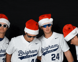 Santa Claus Sport GIF by BYU Cougars