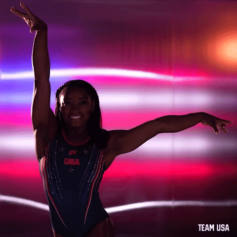 Happy Simone Biles GIF by Team USA