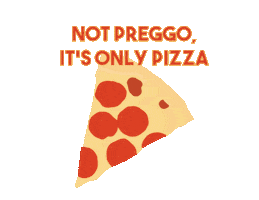 Pizza Sticker by The Uprising Spark