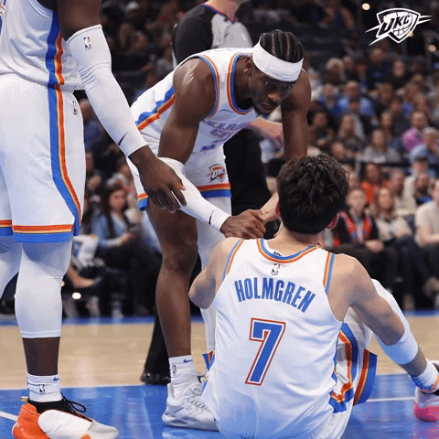 Dont Yell At Me On The Ground GIF by OKC Thunder