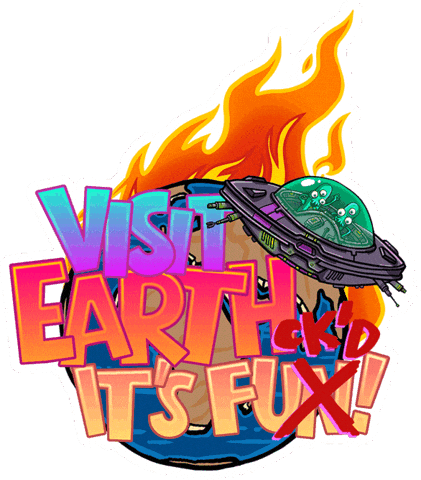 Spf Space Probe Force Sticker by Woodblock