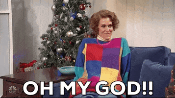 Excited Oh My God GIF by Saturday Night Live