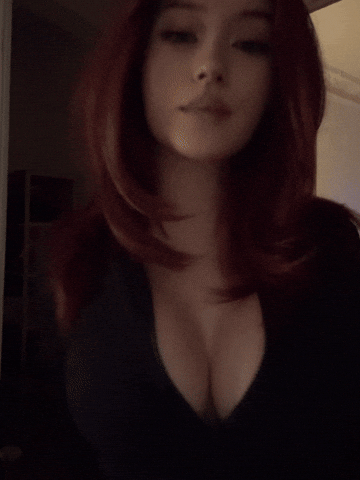 Cute Girl Flirting GIF