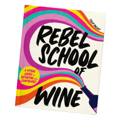 Rebel School of Wine Sticker