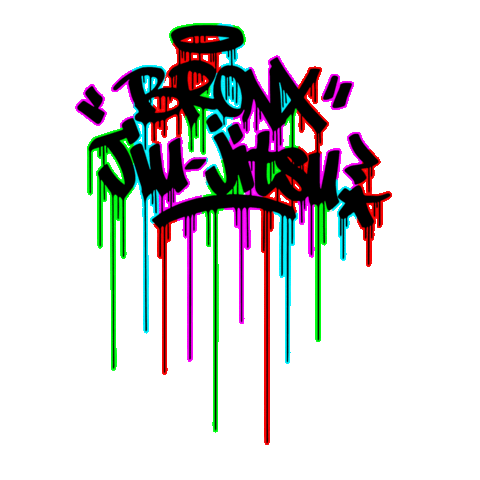 Bjj Jiujitsu Sticker by Alex Wilson