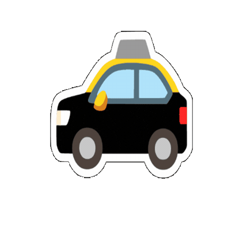 Taxi Sticker by Ministerio de Transportes y Telecomunicaciones