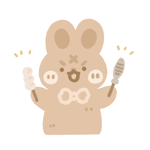 Happy Rabbit Sticker