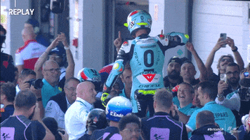 Well Done Win GIF by MotoGP