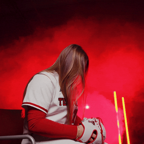 Chloe Riassetto GIF by Texas Tech Softball