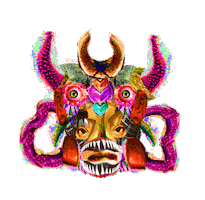 Mask Collage Sticker by MOYOGASH