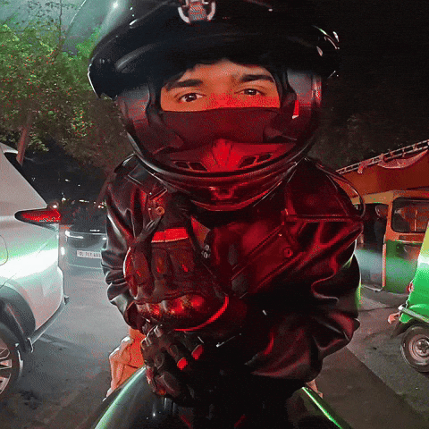 Eyes Biker GIF