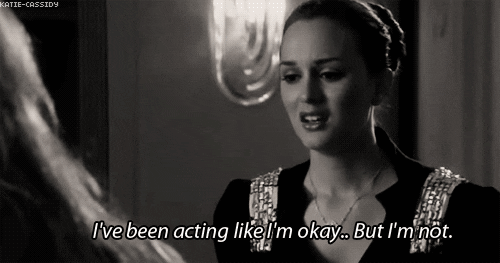 Im Not Ok Leighton Meester GIF - Find & Share on GIPHY