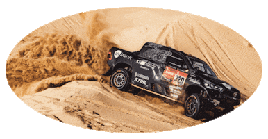 Dakar Rally Race Sticker by Benediktas Vanagas