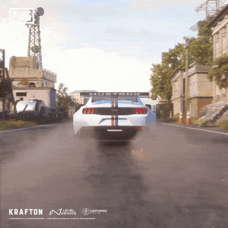 Ford Mustang GIF by Official PUBG MOBILE