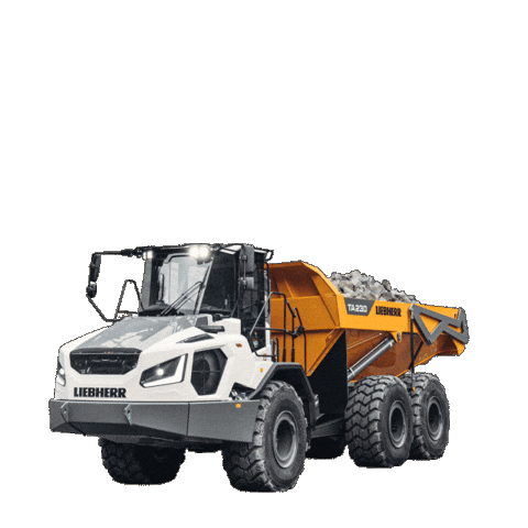 Dumper Sticker by Liebherr